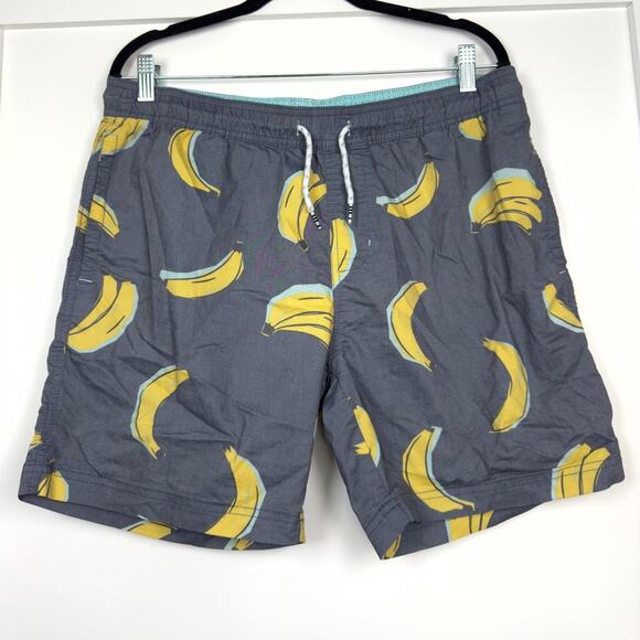 Trinity Collective Banana Swim Shorts Size Medium - Picture 1 of 6